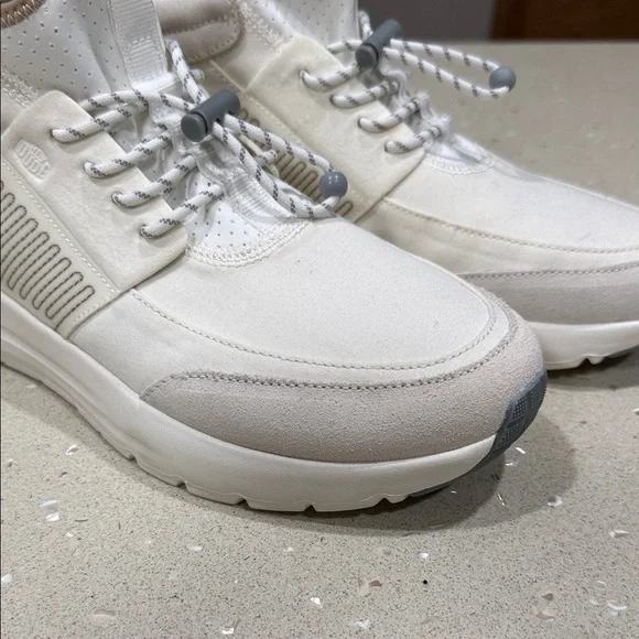 Hey Dude Cream and White Women's Sneakers - Picture 8 of 14